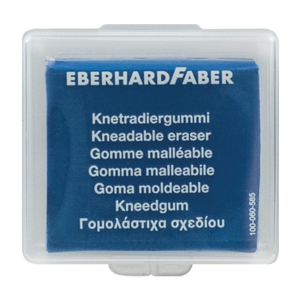 Eberhard Faber gyurmaradír műanyag dobozban kék