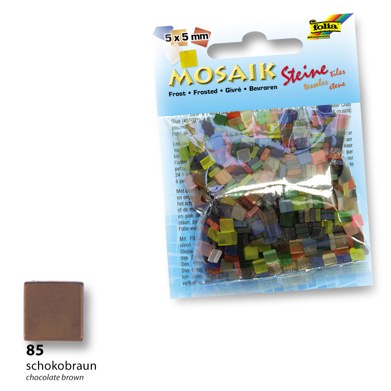 Folia mozaik műgyanta kocka pasztell 5x5mm 830db csomagbar