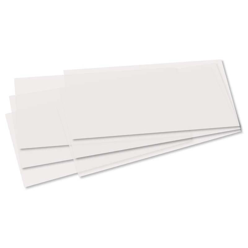 Folia transzparens papír lámpáshoz 15,5x37cm 25 ív fehér