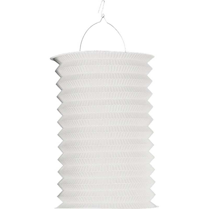 Riethmüller lampion 28 cm egyszínű fehér