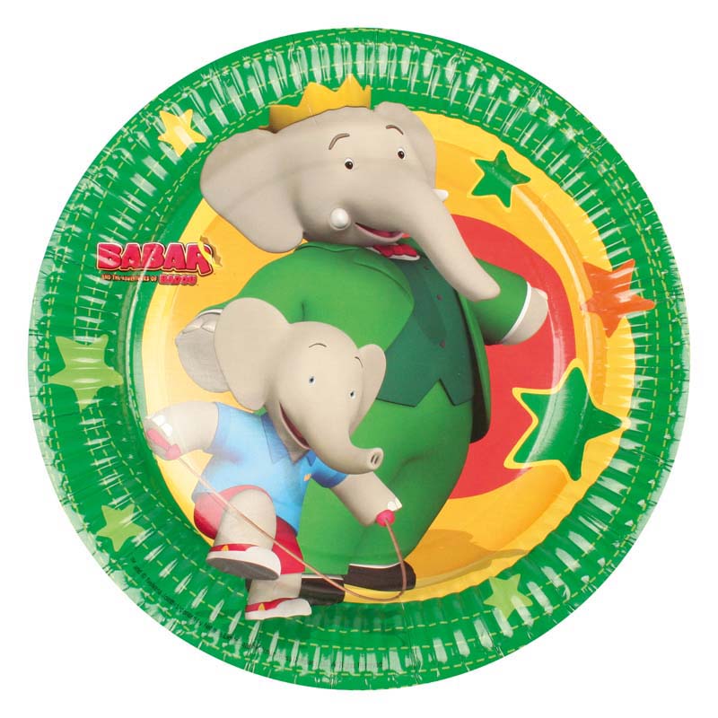 Riethmüller tányér 23cm 8db babar